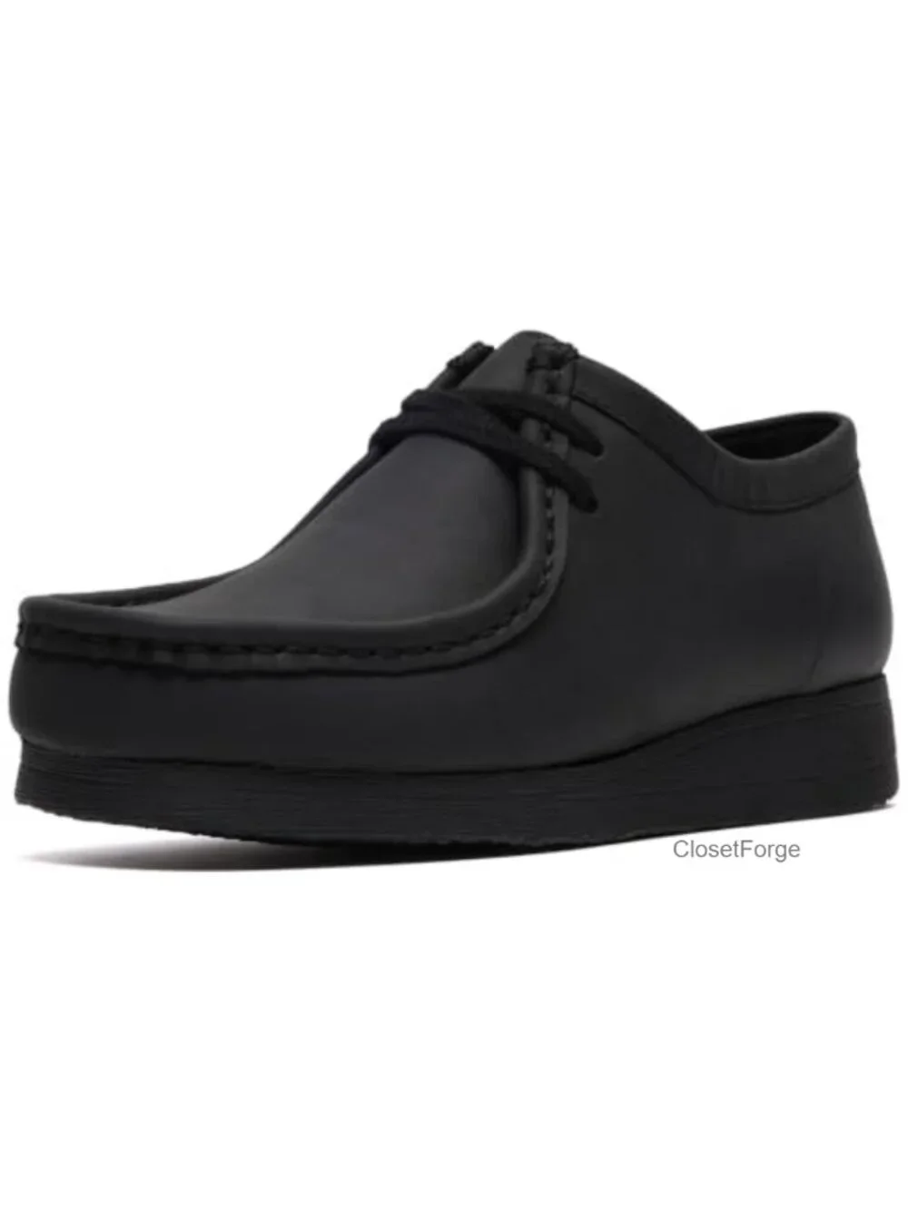 Clarks Women's Padmora Oxford Leather Lace-Up Moc Toe Comfort Shoes